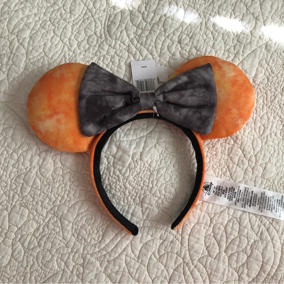 2/$14 ❤️ Disney Parks Tie Dye Halloween Minnie Ears Headband NWT - Picture 2 of 5